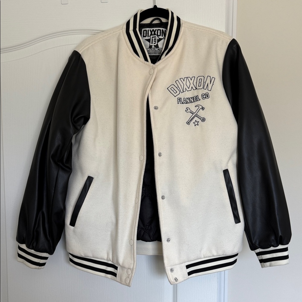 DIXXON WOMEN'S ABSOLUTE DEFIANCE WOOL VARSITY JACKET